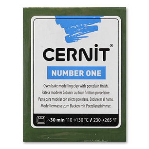 Cernit Number One 56gr Oliva (nº 645)