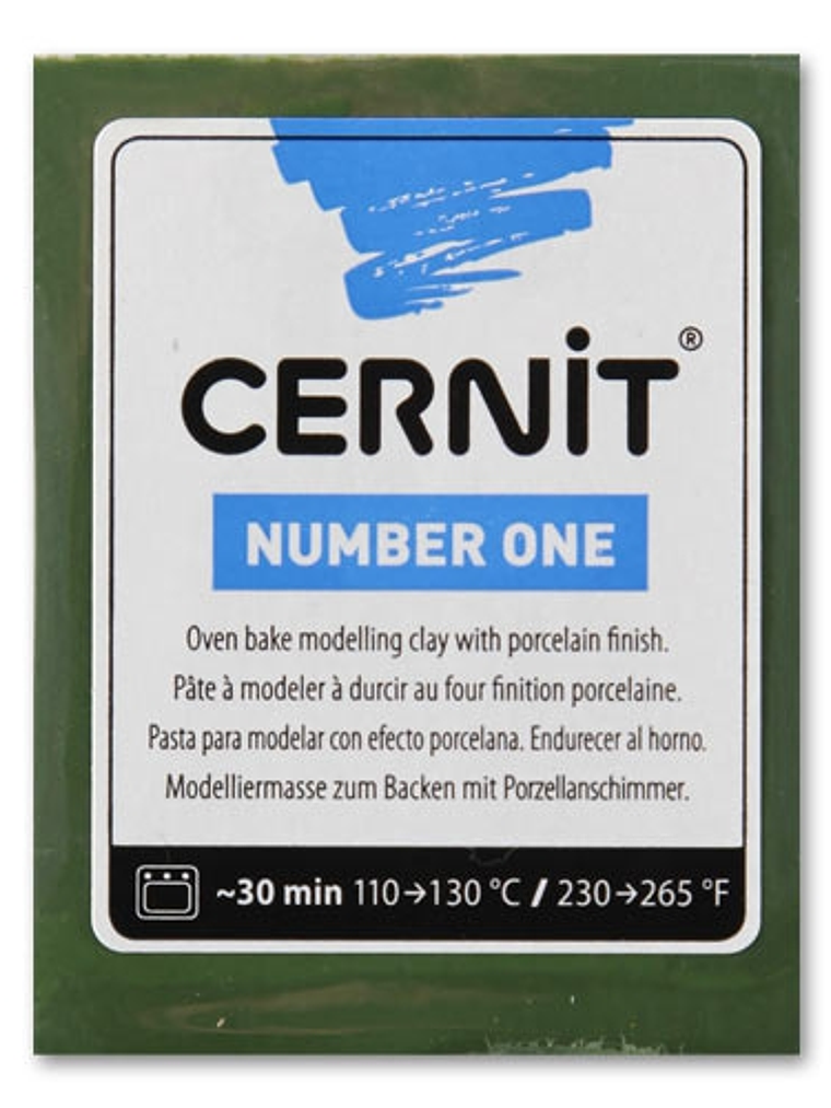 Cernit Number One 56gr Oliva (nº 645) 1