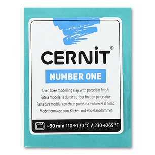 Cernit Number One 56gr Turquesa (nº 676)