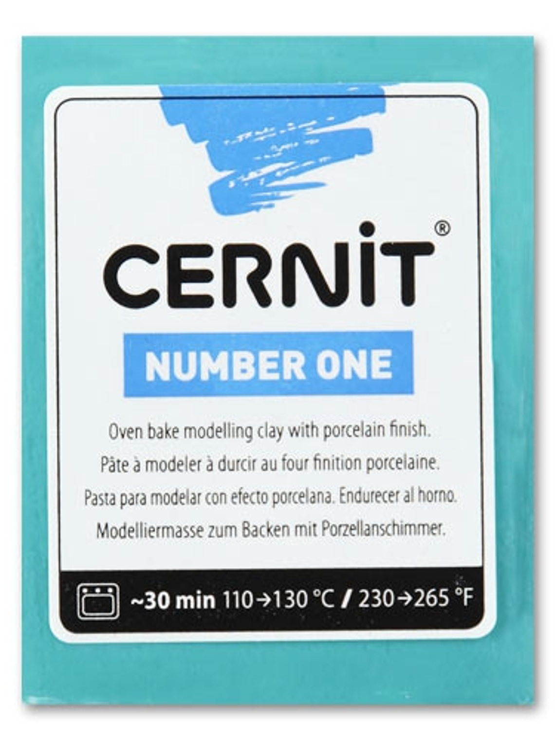 Cernit Number One 56gr Turquesa (nº 676) 1
