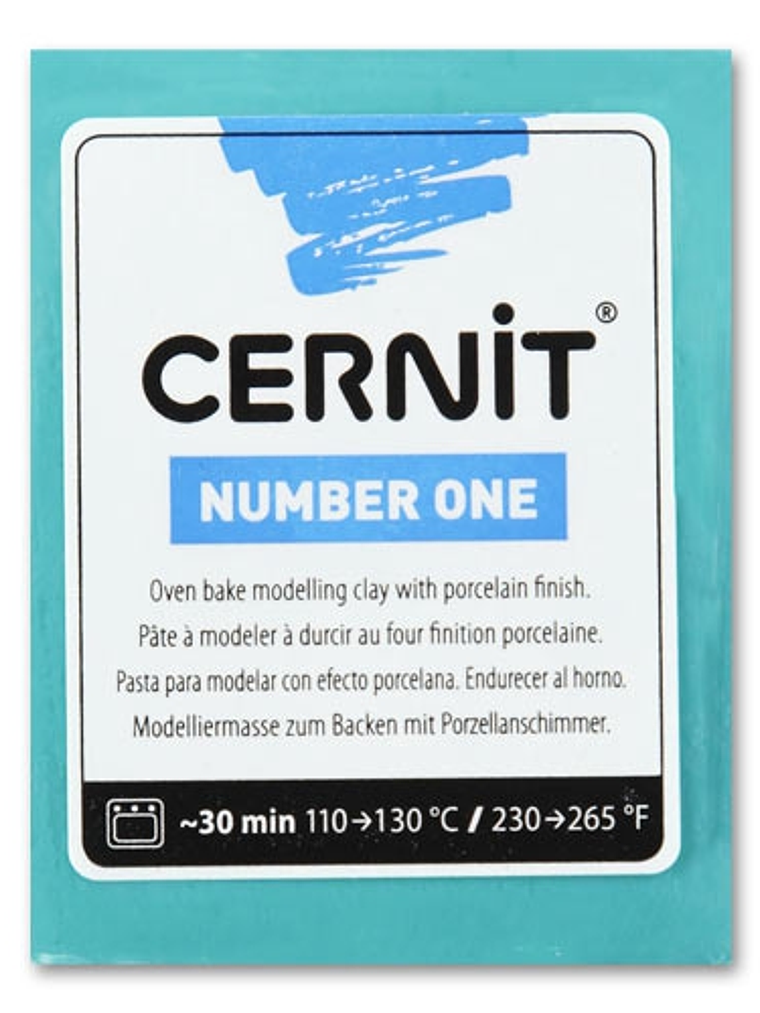 Cernit Number One 56gr Turquesa (nº 676) 1
