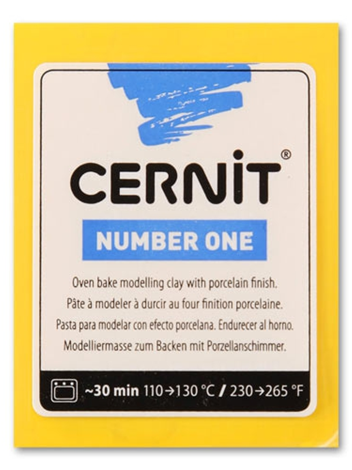 Cernit Number One 56gr Amarillo (nº 700) 1