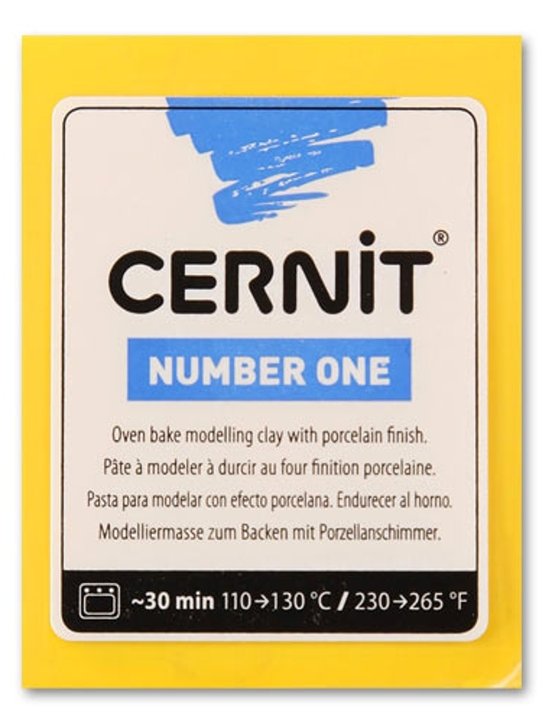Cernit Number One 56gr Amarillo (nº 700) 1