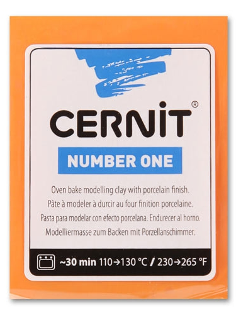 Cernit Number One 56gr Naranja (nº 752) 1