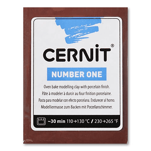 Cernit Number One 56gr Marrón (nº 800)