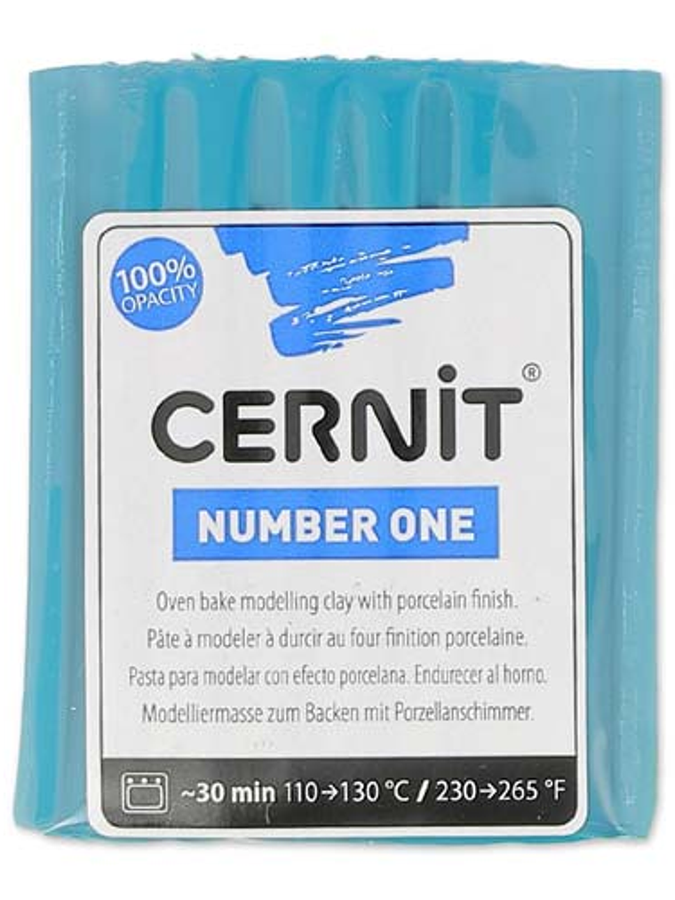 Cernit Number One 56gr Azul Pato (nº 230) 1