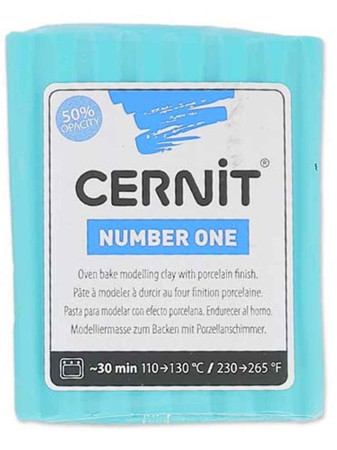 Cernit Number One 56gr Azul Turquesa (nº 280) 1