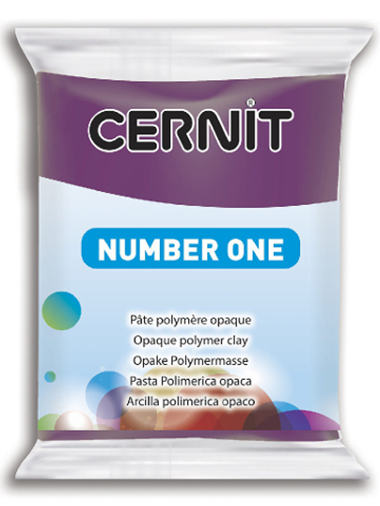 Cernit Number One 56gr Púrpura (nº 962) 1