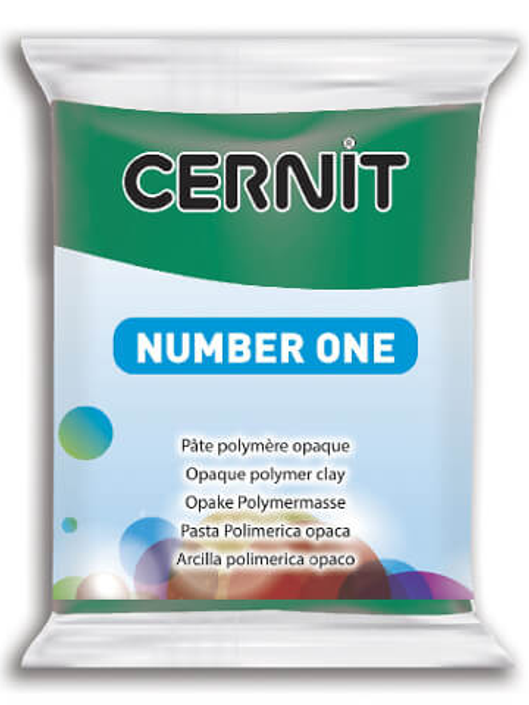 Cernit Number One 56gr Esmeralda (nº 620) 1