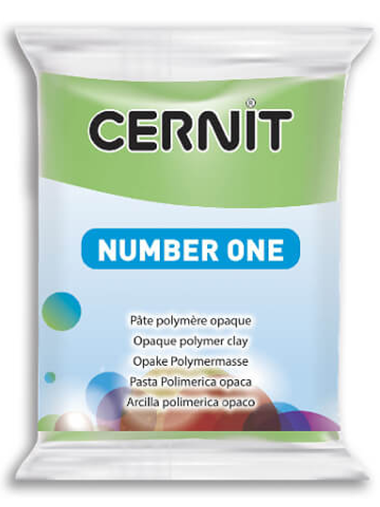 Cernit Number One 56gr Verde Primavera (nº 603) 1