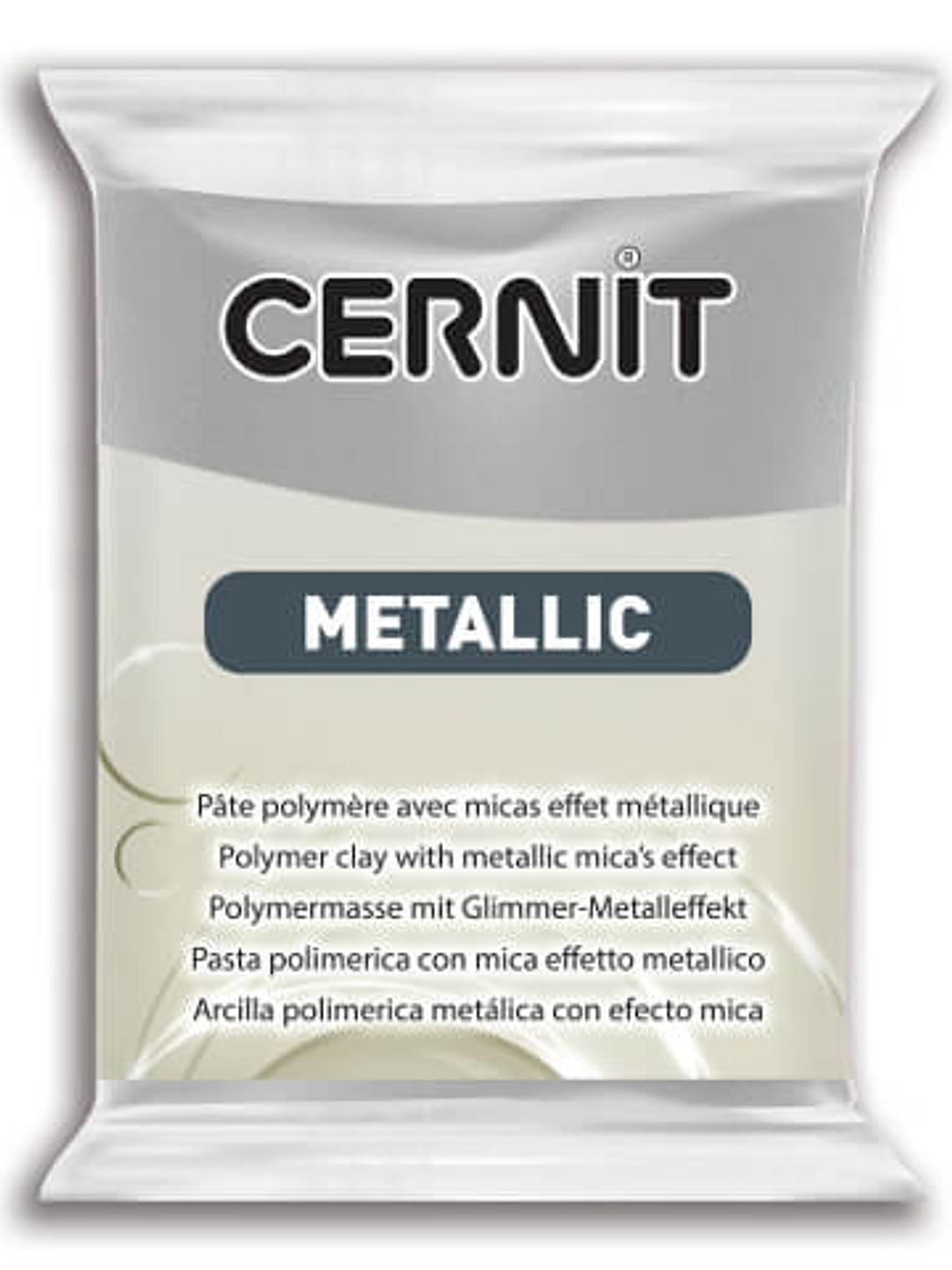Cernit Metallic 56gr Plata (nº 080) 1