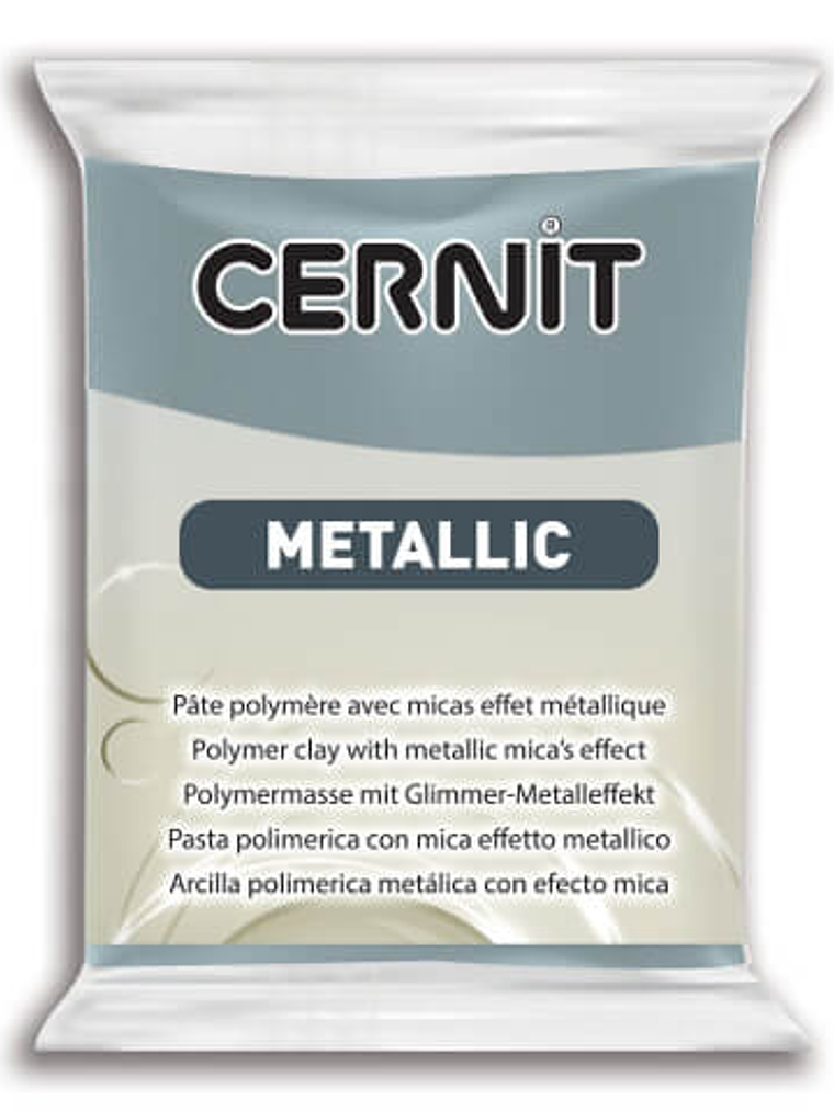 Cernit Metallic 56gr Acero (nº 167) 1