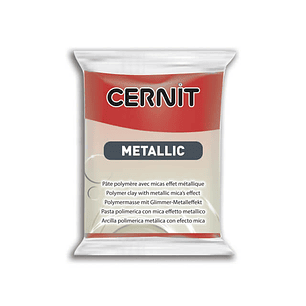 Cernit Metallic 56gr Rojo (nº 400)