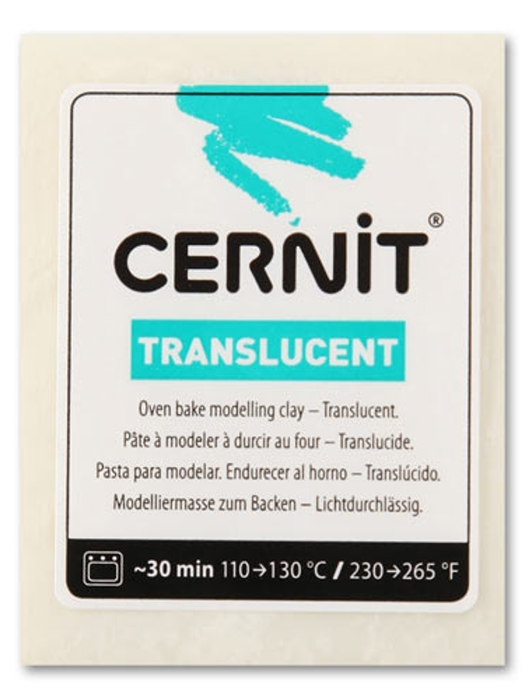 Cernit Translucent 56gr Fosforescente (nº 024) 1