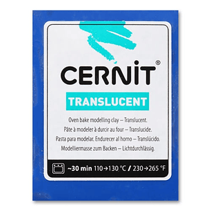 Cernit Translucent 56gr Azul Zafiro (nº 275)