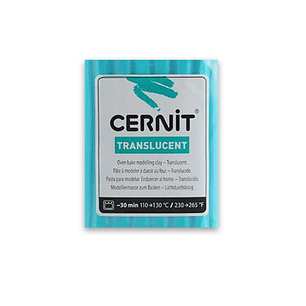 Cernit Translucent 56gr Azul Turquesa (nº 280)