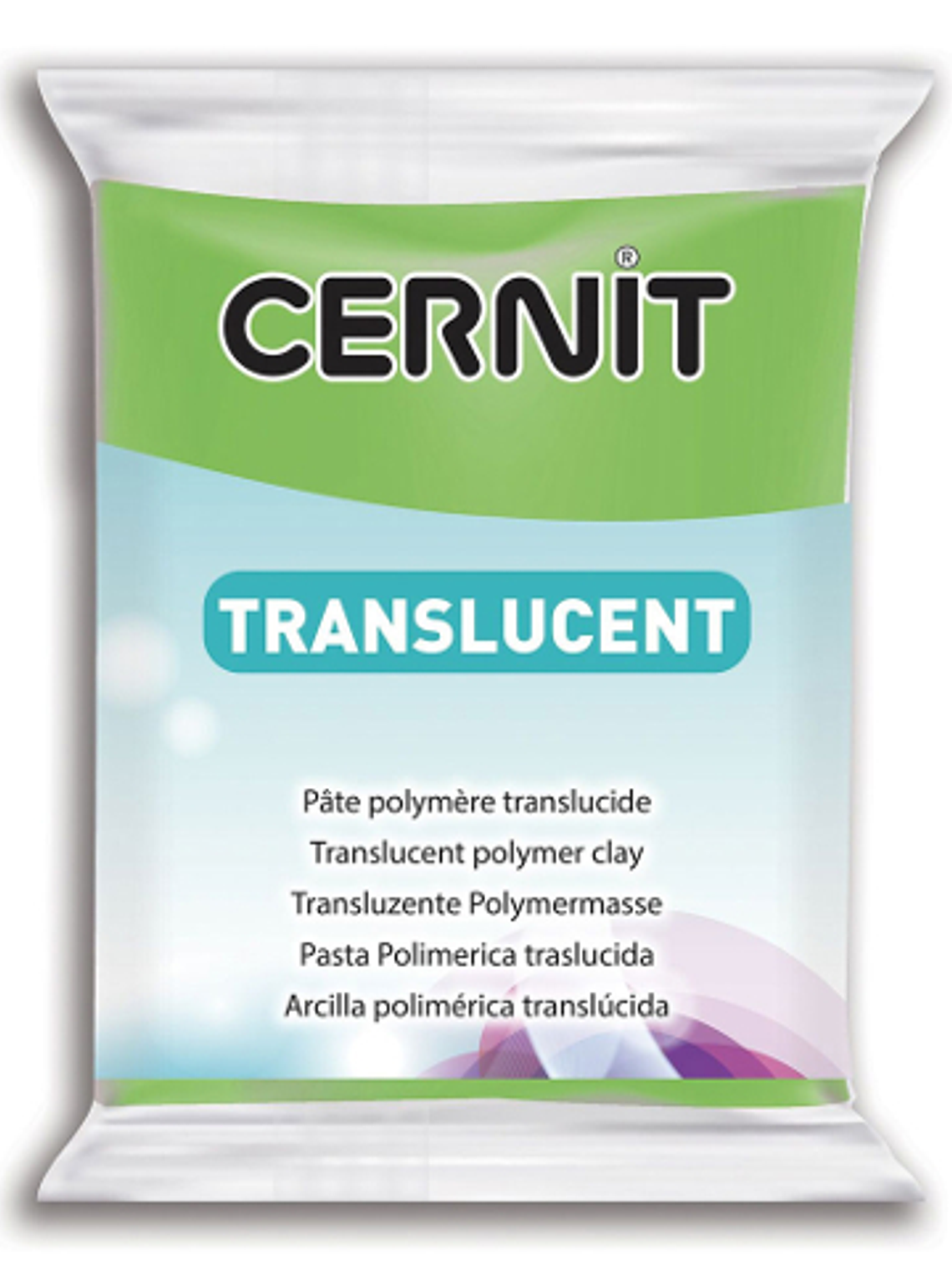 Cernit Translucent 56gr Verde Lima (nº 605) 1