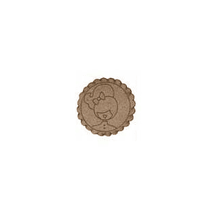 Silueta Redonda Ondulada Mujer Coleta con Lazo