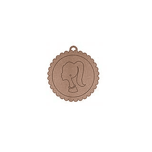 Silueta Redonda Ondulada Perfil Coleta con enganche