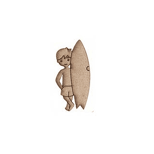 Silueta Deporte - Surfista