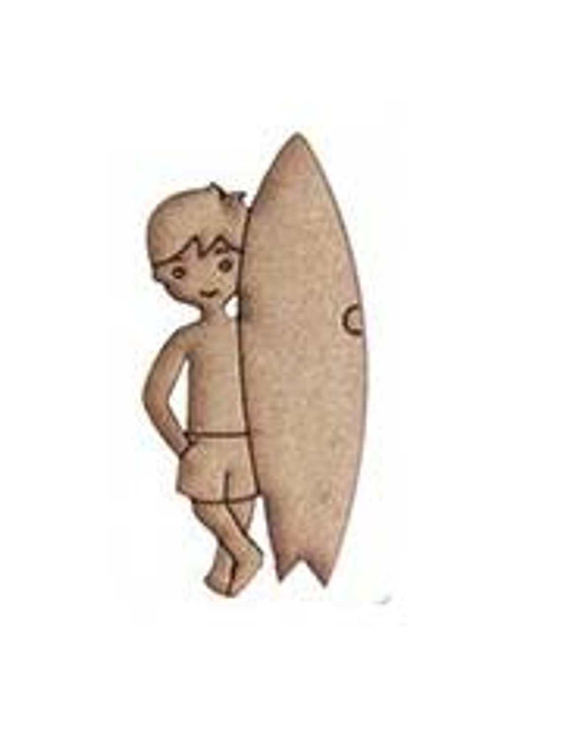 Silueta Deporte - Surfista 1