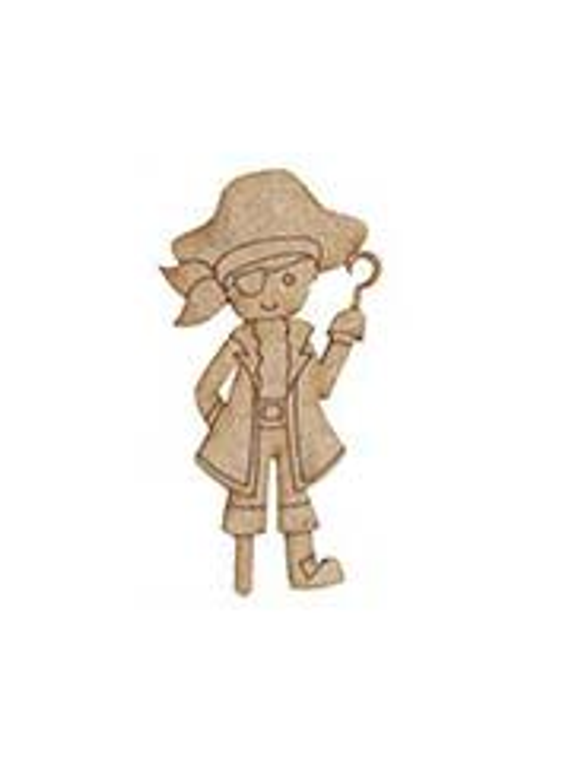 Silueta Chico Pirata 1