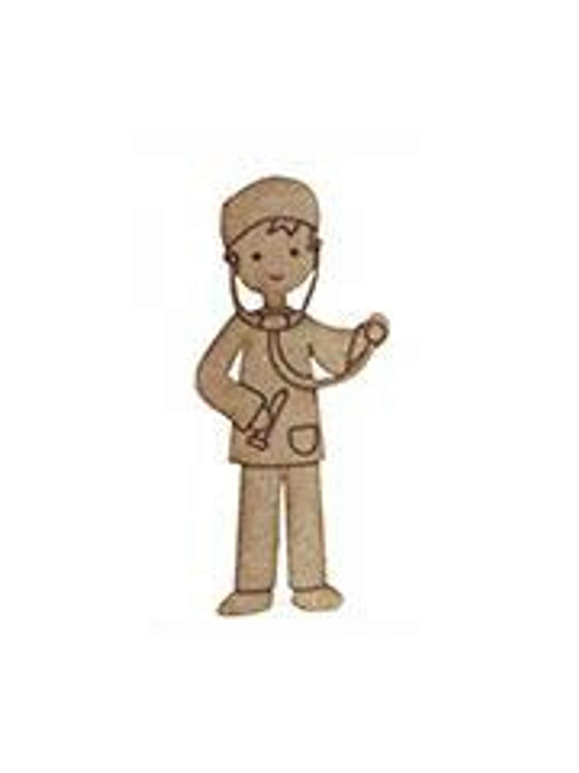 Silueta Profesión Doctor 1