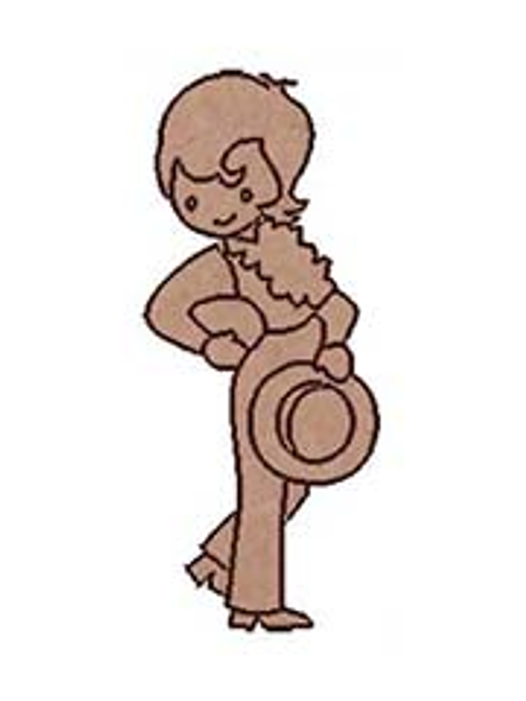 Silueta Flamenca Bailaor Flamenco 1