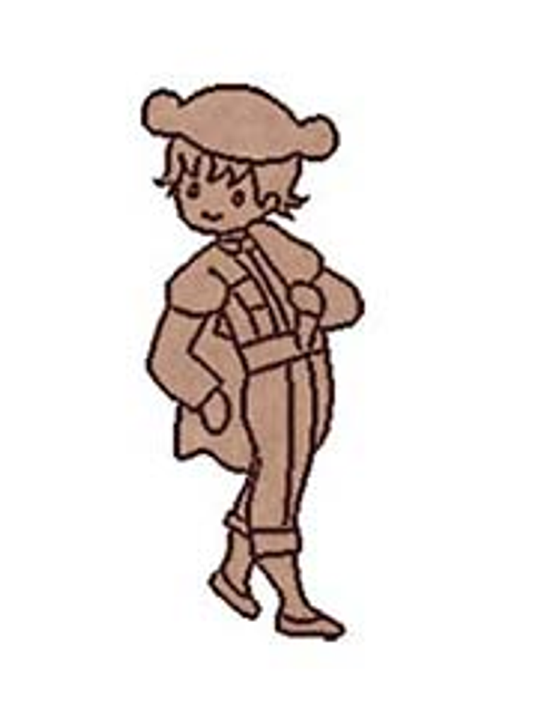 Silueta Profesión Torero 1