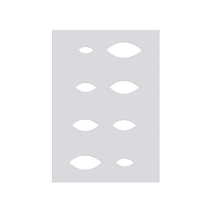 Plantilla Arcilla Polimérica - Almendras