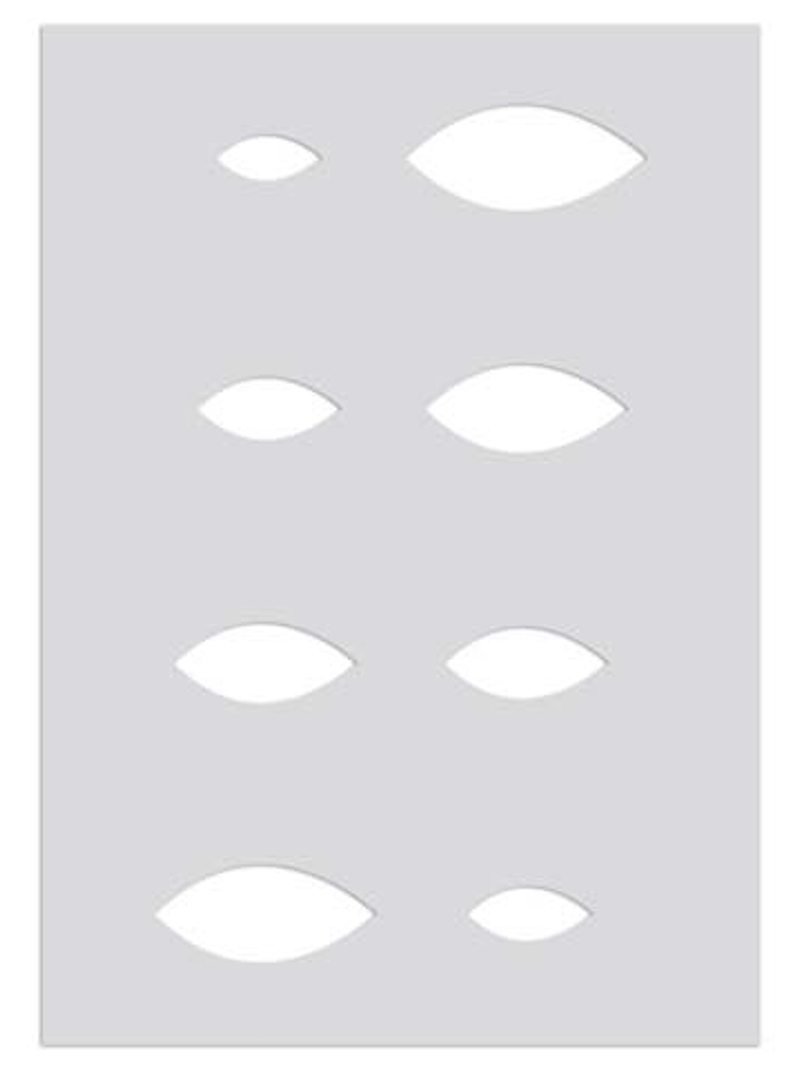 Plantilla Arcilla Polimérica - Almendras 1