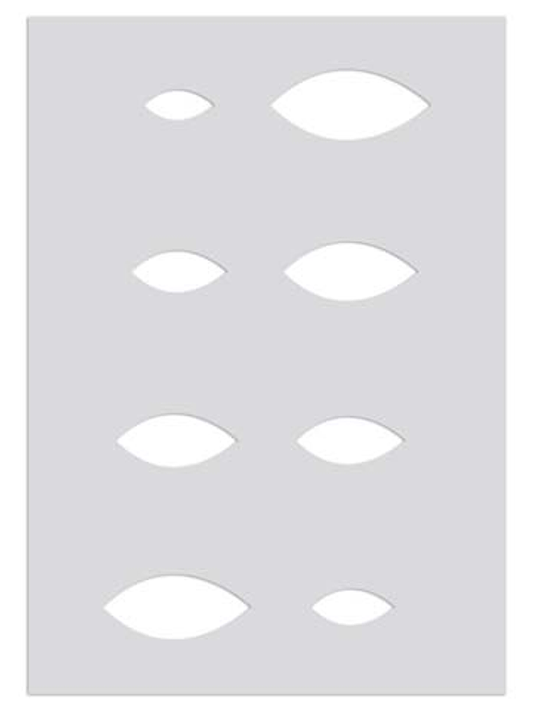 Plantilla Arcilla Polimérica - Almendras 1