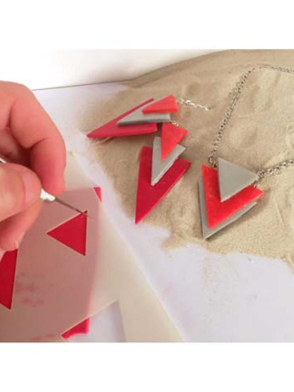 Plantilla Arcilla Polimérica - Almendras 2