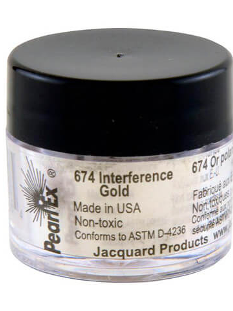 Pearl Ex - 674 Oro Tornasolado 3gr 1