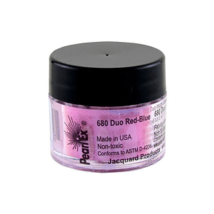 Pearl Ex - 680 Dúo Rojo-Azul 3gr
