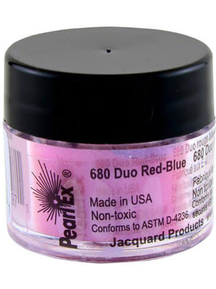 Pearl Ex - 680 Dúo Rojo-Azul 3gr 1