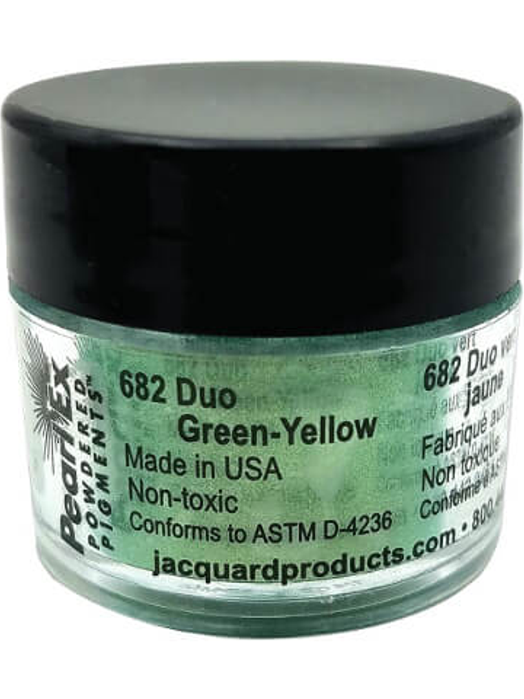 Pearl Ex - 682 Dúo Verde-Amarillo 3gr 1