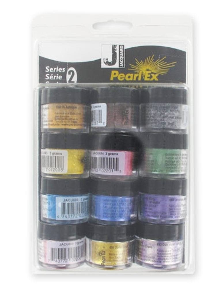 Pack 12 Pigmentos Pearl Ex Serie 2 1