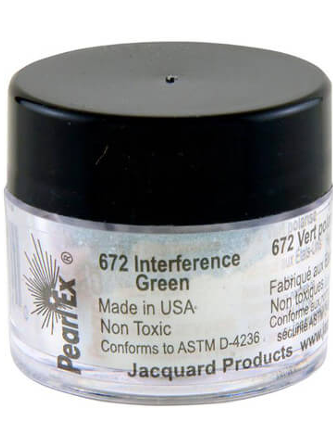 Pearl Ex - 672 Verde Tornasolado 3gr 1