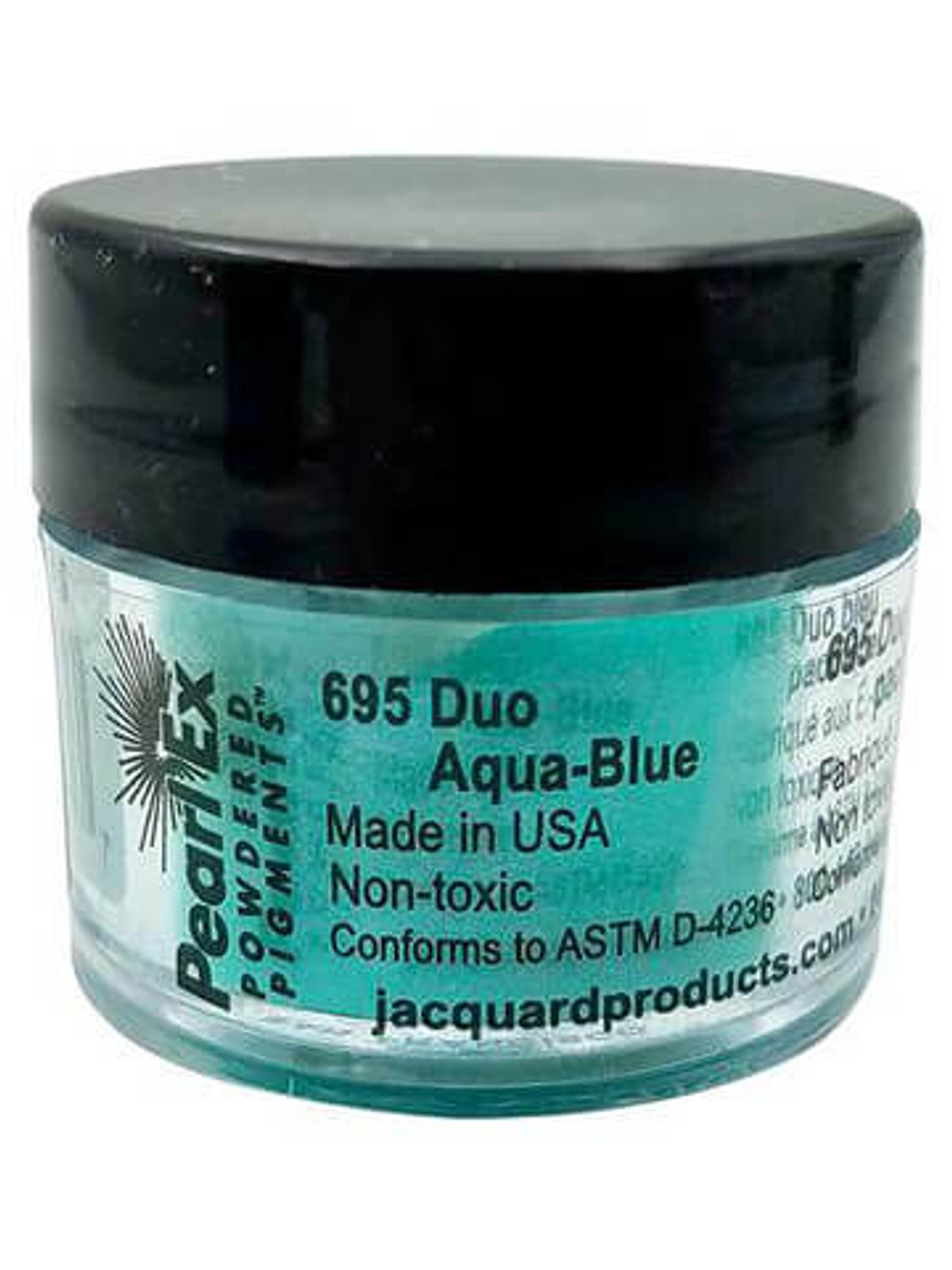 Pearl Ex - 695 Dúo Aqua Azul 3gr 1
