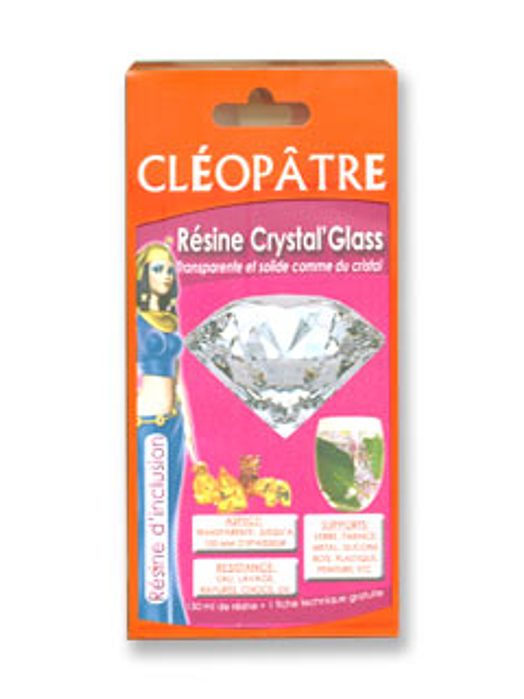 Resina Crystal Glass Cléopâtre 150 ml 1