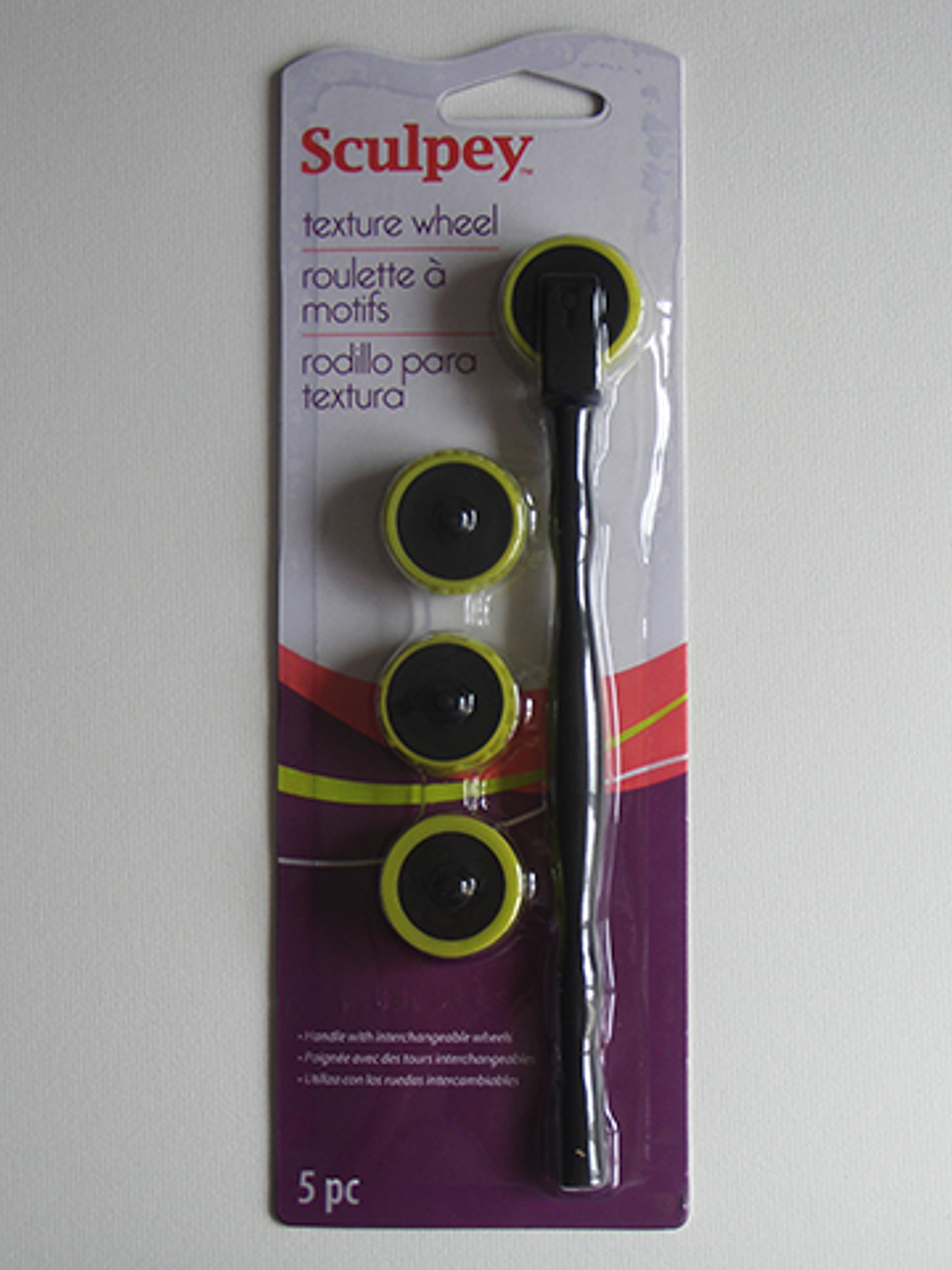 Rodillo para textura - Sculpey 1