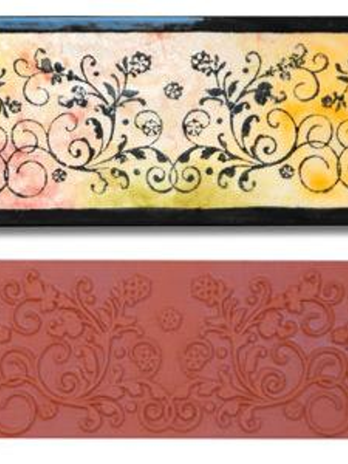 Sello Estampación Mayco - Locura Floral 1