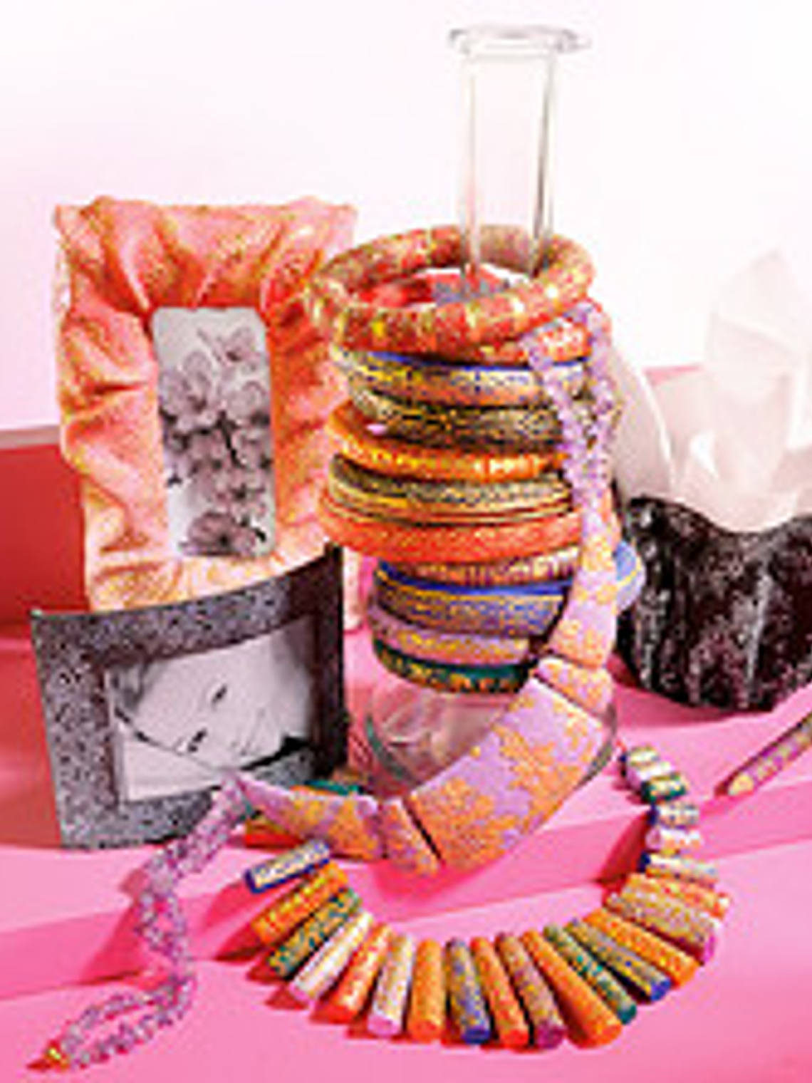 Texturas Encajes y Cenefas - Fimo 1