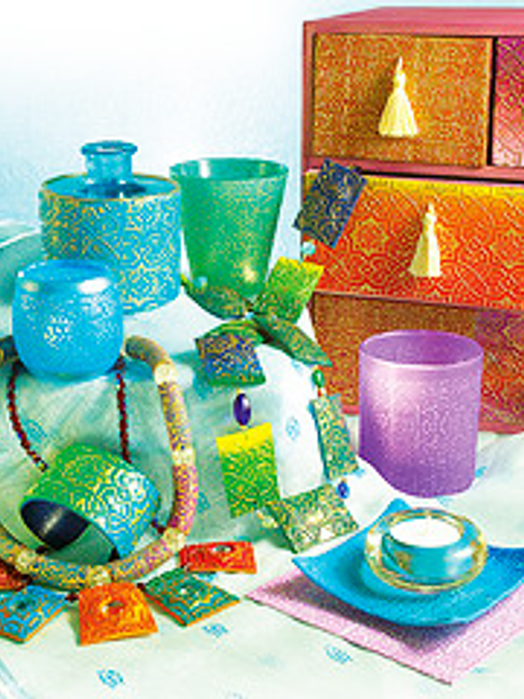 Texturas Oriental y Pradera - Fimo 1