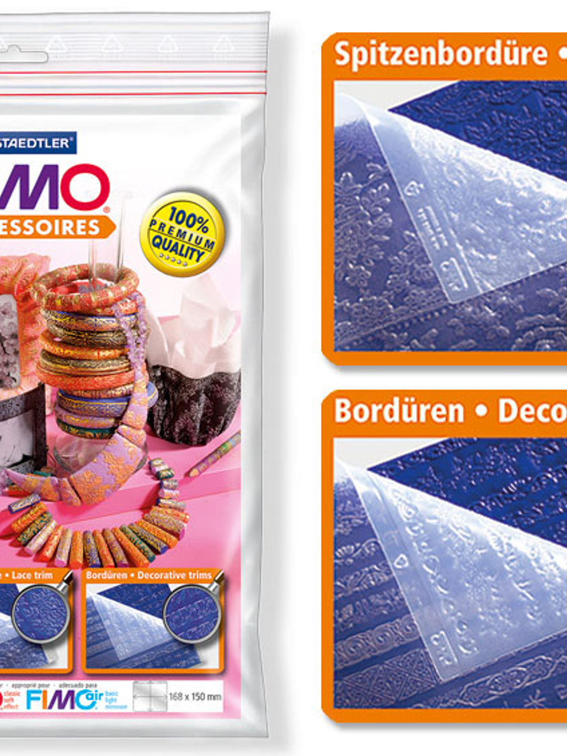 Texturas Encajes y Cenefas - Fimo 2