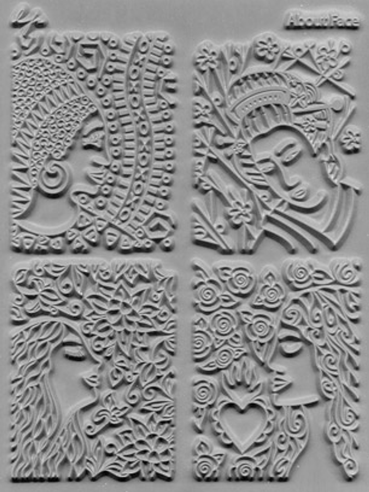 Set de texturas de 2 moldes - Adornments (Lisa Pavelka) 3