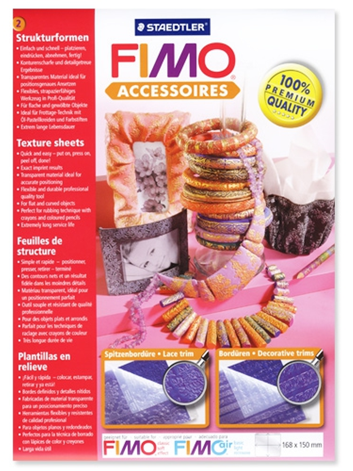 Texturas Encajes y Cenefas - Fimo 3