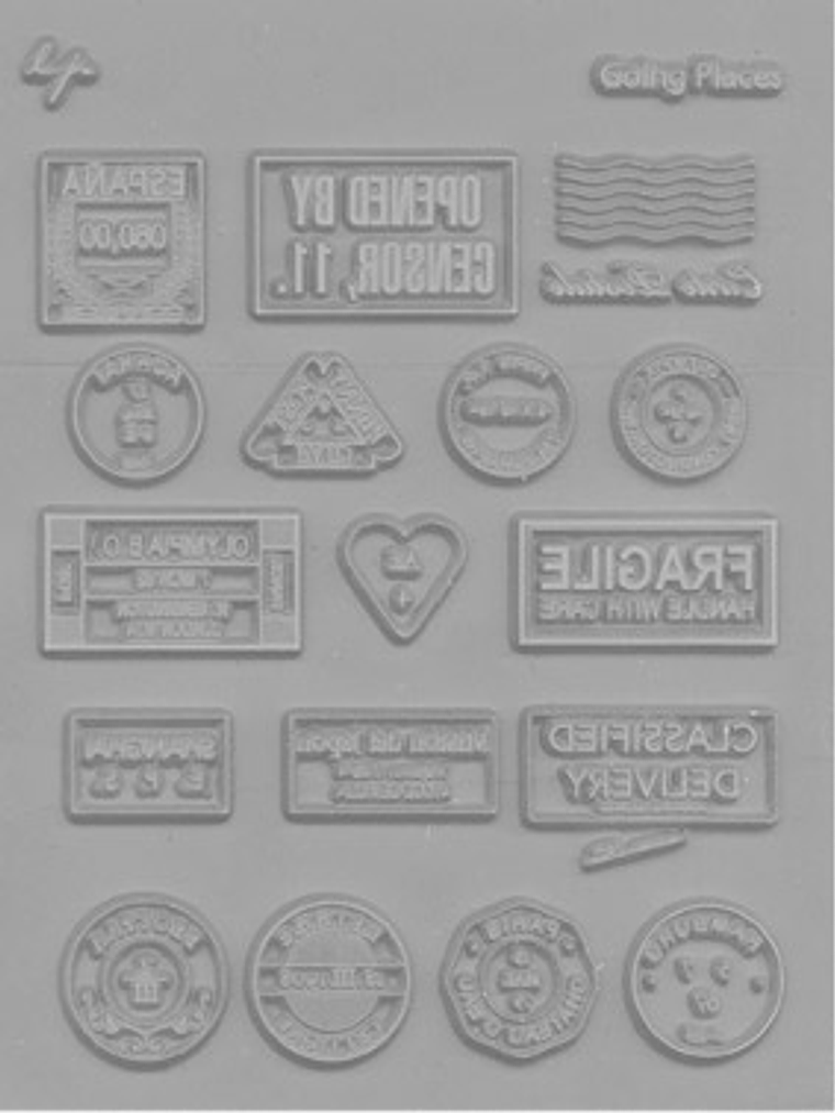 Set de texturas de 2 moldes - On The Road (Lisa Pavelka) 2