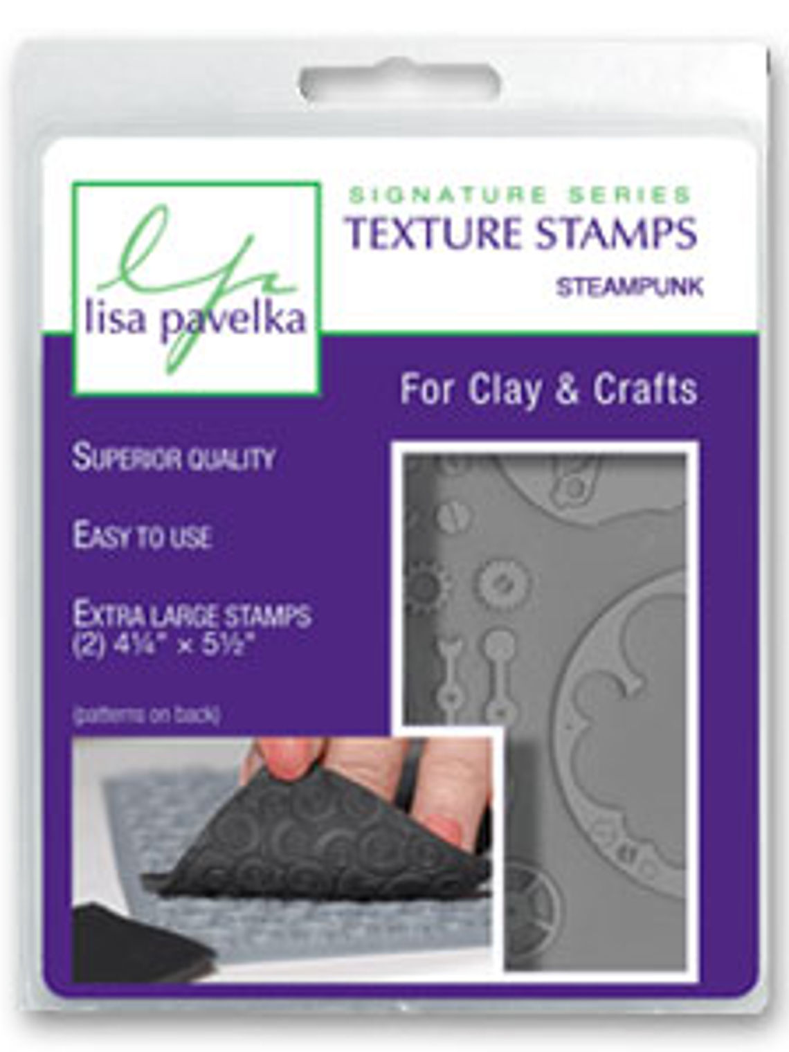 Set de texturas de 2 moldes - Steampunk (Lisa Pavelka) 1